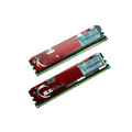 G.Skill 1GB RAM 2 GB Kit with red heatsink heat spreader red