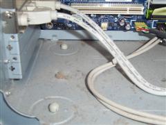 dust bunnies gather in cases and cause static electricity
