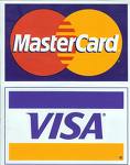 MasterCard & Visa Accepted with 2% surcharge